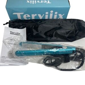 Terviiix Mini GoGo Hair Straightener , Small Flat iron, Blue, NIB‎